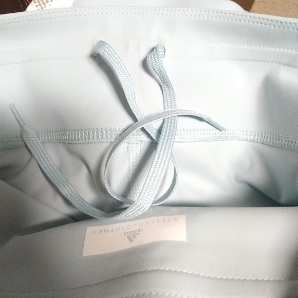 STELLA McCARTNEY Run Tight blue snake print accent leggings, M - Picture 10 of 14